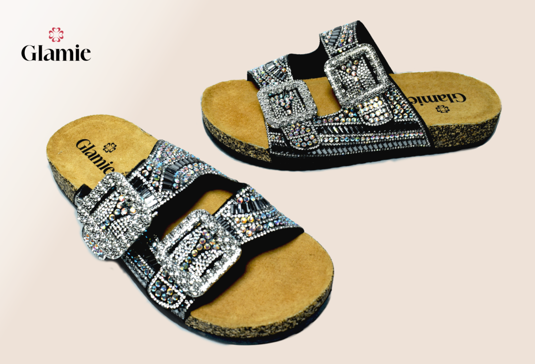 Sandalias Glam Negro